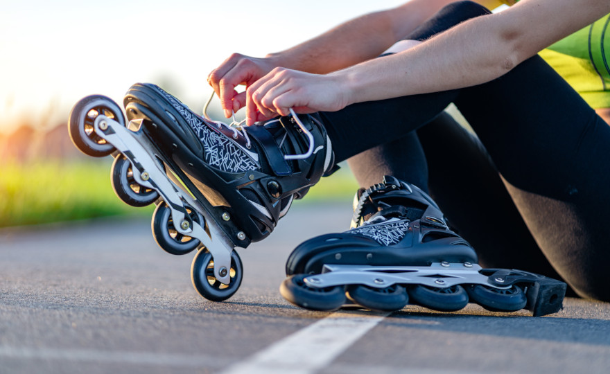 Roller skating